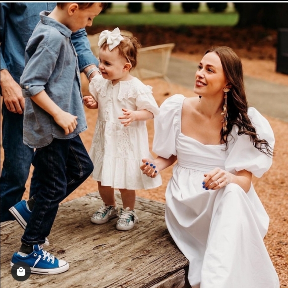 Zara Draped Poplin Midi Dress - Picture 7 of 16